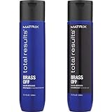 MATRlX Total Results Brass Off Color Obsessed Shampoo & Conditioner Full Size, Set of 2
