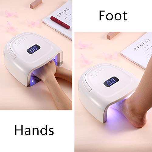 UV LED Nail Lamp Rechargeable Nail Dryer 60W Nail Lamp Portable Nail Light Gel Nail Curing Lamps - Thumbnail 5