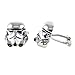 MENDEPOT Star Wars Movie Cufflinks In Box Yoda Cufflink Darth Vader Cufflinks In Box (CLONE SLR)