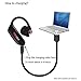 VR-robot Sport Headset, Sweatproof Earphones, Q8VR4 Wireless Bluetooth Headphones,Mini Earphone for iPhone 7,iPad,Samsung,Andriod (Black)