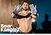 Bear KompleX 2 Hole Leather Hand Grips for Workouts, Pull-ups, Weightlifting, WOD Gymnastics, Crosstraining Palm Grips with Wrist Wraps, Hand Protection from Rips and Blisters,1 Pair