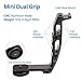 AgimbalGear DH-03 Aluminium L Type Microphone Stand Bracket Handle Grip Transmount Compatible for DJI Ronin S Moza Air 2 Feiyu AK2000 Zhiyun Weebill Stabilizer