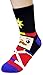 JJMax Women's Nutcracker German Dolls Anklet Socks Set, Colorful Set, One Size