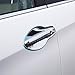 KUST mw3968w Chrome Door Handle Covers, Side Door Handle Hardware fit for Honda 2015 2016 CRV Handle Bomb Trim,Pack of 4 Pieces of Exterior Door Handle Protector