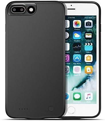 iPhone 7/8Plus battery case, Slim Rechargeable Protective Portable battery Charger Case(3650mAh) Charger Cover for iphone 7/8Plus(5.5")