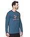 Under Armour Men's Camo Fill Logo LS T-Shirt, Slate Blue/Volcano, X-Large