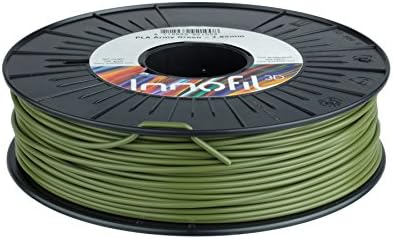 Innofil3D PLA 3D Printer Filament - Dimensional Accuracy +/- 0.05, 750g spool, Army Green - Consistent Shape and Diameter, Strong Adhesion Between Layers, Vibrant Color, Reel Replacement Guarantee