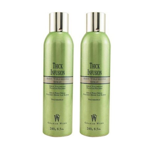 Graham Webb Thick Infusion Root Volumizing Spray 8.5oz (Pack of 2)