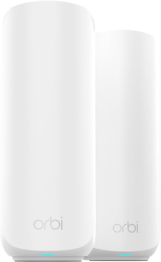 NETGEAR Orbi 370 Series WiFi 7 Mesh System RBE372 2.5G Port 3000 sq ft