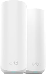 NETGEAR Orbi 370 Series WiFi 7 Mesh System RBE372 2.5G Port 3000 sq ft