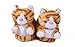 Happy Feet Slippers Tabby Cat Animal Slippers for Adults and Kids, Cozy and Comfortable, As Seen on Shark Tank (Large)
