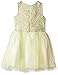 Pippa & Julie Girls' Sleeveless Brocade Bodice Ballerina Dress