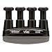 Prohands VIA Hand Exerciser, Finger Exerciser (Hand Grip Strengthener), Spring-Loaded, Finger-Piston System, Isolate and Exercise Each Finger, (6 lb Medium Tension, Black-Via)