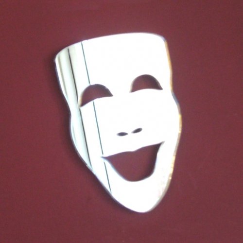 Super Cool Creations Theatre Mask - Comedy Mirrors 50cm x 40cm
