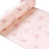 Yontree Cute Rose Foamy Paper Kitchen Table Cabinet Drawer Liner Mat 118.11