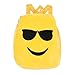 Creazy Cute Emoji Emoticon Shoulder School Child Bag Backpack Satchel Rucksack Handbag (C)