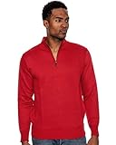 True Rock Men's Super 1/2 Zip Mock Sweater
