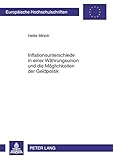 Image de Inflationsunterschiede in einer Währungsunion und die Möglichkeiten der Geldpolitik (Europäische Hochschulschriften / European University Studies /