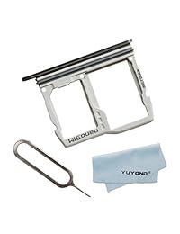 YUYOND Nano Sim - Bandeja para tarjetas de memoria y micro SD (incluye soporte para tarjetas de memoria para LG G6 H870 H871 H872 LS993 US997 VS988 y un paño limpio)