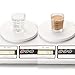NCnnwovf Espresso Shot Glasses, 26-Incremental Measurement, 2 OZ / 60ML (Sturdy-2 pack)
