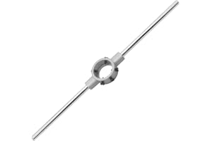 Heyiarbeit Die Stock Handle Wrench 45mmx18mm M16-M20 Metric Round Die Holder 1Pcs