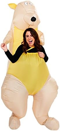 Kangaroo Inflatable Adult Costume - One-Size