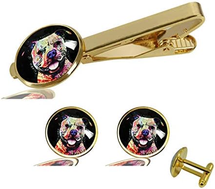 FQJNS Custom Photo Personalized Cuff Links Tie Clip Set Cufflinks Accessories Man Wedding Jewelry Gift