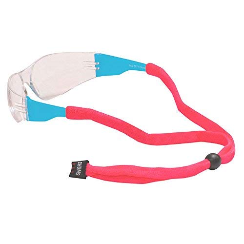 Chums Cotton Eyeglass Retainer Hi-Viz Pink