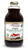 Lakewood Organic PURE Pomegranate Juice, 32-Ounce Bottles (Pack of 6)