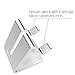 Stalion Stand Desktop Dock Cradle Station Bracket Holder Universal Mount for All Tablets Mobile Smartphone Cellular & eReader Devices (Brushed Aluminum)