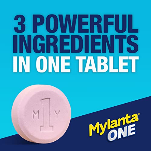 Mylanta One Single Dose Chewable Antacid/Antigas Tablets, Berry Ginger