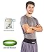 FitSala 2-in-1 Color Running Belt Waist Packs with zipper easy to use for iPhone and all Smartphones, 2 Bonuses: Guide to Running & Waterproof Phone case (XS-XL)
