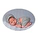 Vemonllas Fasion Cute Newborn Boy Girl Baby Costume Outfits Photography Props Hat Pant (Grey)