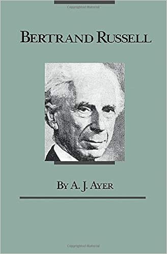 Amazon Com Bertrand Russell 9780226033433 Ayer A J Books