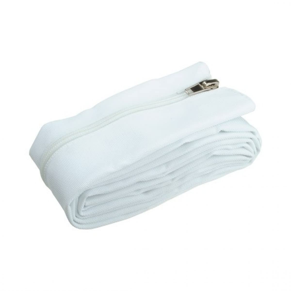 Fisual Zip Cable Tidy Wrap (50mm Dia 2m Length, White)