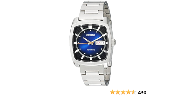 Seiko Men's RECRAFT Series Stainless Steel Automatic-self-Wind Watch with  Stainless-Steel Strap, Silver, 21 (Model: SNKP23) : Amazon.com.au:  Clothing, Shoes \u0026 Accessories