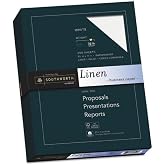 Southworth 25% Cotton Linen Business Paper, 32lb, 8 1/2 x 11, 250 Sheets