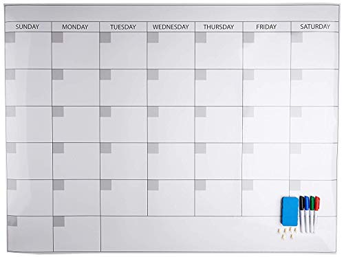 Large Dry Erase Wall Calendar