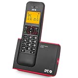 Spc Telecom TEL317290R - Teléfono inalámbrico, dect spc telecom blade 7290 rojo