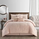 Stratford Park Blush Queen Comforter Set, 7 Piece