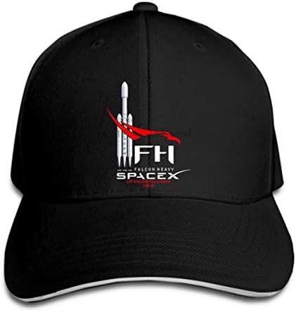 Hip hop Baseball caps SpaceX Rocket Space Falcon Heavy Cap Men Summer hat