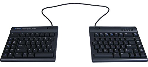 Kinesis freestyle2 blue wireless ergonomic keyboard for…