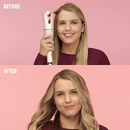 Auto Hair Curler Curling Wand with Ceramic Ionic Rotating Barrel