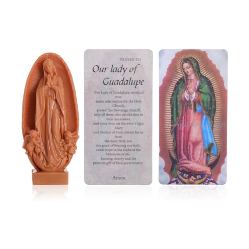 Our Lady of Guadalupe Statue Figurine 3