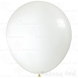 36 Inch Giant Jumbo Latex Balloons (Premium Helium & Confetti Quality), Pack of 3, Regular Shape - Clear