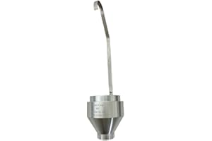 BHYIQI Ford Flow Cup Ford Viscosity Cup NO.4 with Handle Hole Diameter 4.10mm Maesurement Range 70-370 CST for Determining Th