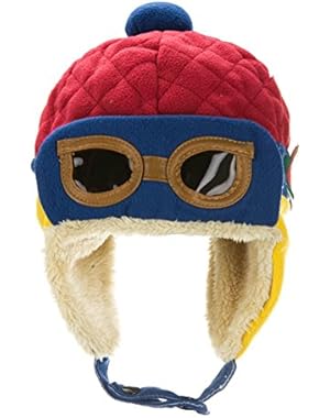 Baby Kids Winter Warm Soft Hat Beanie Pilot Aviator Earflap Bonnet Cap