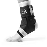Trilok Ankle Brace (Podiatrist Recommended) - Versatile Support for PTTD, Ankle Sprains, and Plantar Fasciitis Pain - Lightweight Comfort and Stability Control without Laces - By BioSkin (M)