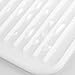 InterDesign Lineo Kitchen Countertop Silicone Sink Drying Mat - Small, White