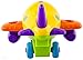 WolVol 18-Piece Take Apart Building Airplane - Toddler Assembly STEM Toy - Lights & Music - Take Apart for Boys & Girls - Screwdriver Included - Educational Put Together - Motor Skill
